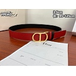 3.5 cm Width Dior Belts For Men # 264298, cheap Dior Belts