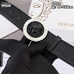 4.0 cm Width Versace Belts For Men # 264322, cheap Versace Belts