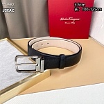 3.5 cm Width Ferragamo Belts For Men # 264354, cheap Ferragamo Belts