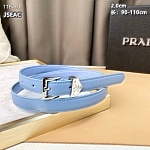 2.0 cm Width Prada Belts For Women # 264424, cheap Mont Blanca Belts