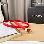 2.0 cm Width Prada Belts For Women # 264425, cheap Mont Blanca Belts