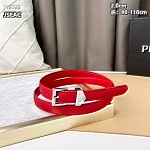 2.0 cm Width Prada Belts For Women # 264426, cheap Mont Blanca Belts
