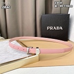2.0 cm Width Prada Belts For Women # 264428, cheap Mont Blanca Belts