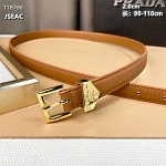 2.0 cm Width Prada Belts For Women # 264429, cheap Mont Blanca Belts