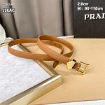 2.0 cm Width Prada Belts For Women # 264429, cheap Mont Blanca Belts
