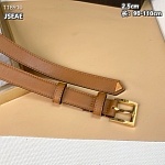 2.5 cm Width Prada Belts For Women # 264433, cheap Mont Blanca Belts