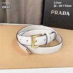 2.5 cm Width Prada Belts For Women # 264435, cheap Mont Blanca Belts