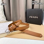 2.5 cm Width Prada Belts For Women # 264438, cheap Mont Blanca Belts