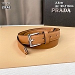 2.5 cm Width Prada Belts For Women # 264438, cheap Mont Blanca Belts