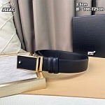 3.5 cm Width Mont Blanca Belts For Women # 264442, cheap Mont Blanca Belts