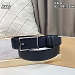 3.5 cm Width Mont Blanca Belts For Women # 264443, cheap Mont Blanca Belts