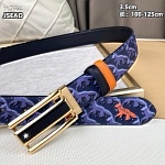 3.5 cm Width Mont Blanca Belts For Women # 264444, cheap Mont Blanca Belts