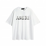 Amiri Short Sleeve T Shirts Unisex # 264452, cheap Amiri T Shirt