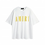 Amiri Short Sleeve T Shirts Unisex # 264454, cheap Amiri T Shirt