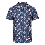 Louis Vuitton Short Sleeve Shirts For Men # 264579, cheap Louis Vuitton Shirts