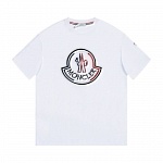 Moncler Short Sleeve T Shirts Unisex # 264713, cheap For Men