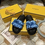 Fendi Vertigo Satin Slides For Women # 264887, cheap Fendi Slippers