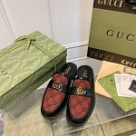 Gucci GG Canvas Muels For Women # 264899