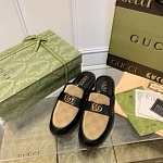 Gucci GG Canvas Muels For Women # 264900, cheap Low Top