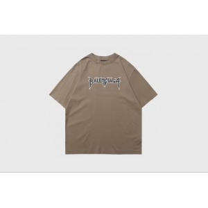 $35.00,Balenciaga Short Sleeve T Shirts Unisex # 265603