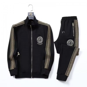 $89.00,Versace Stand Up Collar Tracksuits Unisex # 265725
