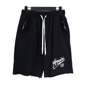 $33.00,Amiri Side Pockets Drawstring Shorts For Men # 265733