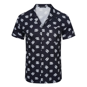 $33.00,D&G Collar Short Sleeve Shirts For Men # 265751