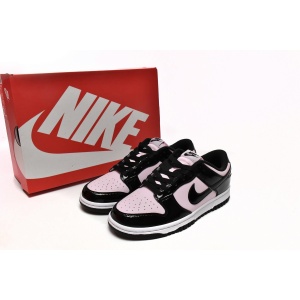 $85.00,Nike Dunk Low Pink Foam Black Sneakers Unisex # 265908