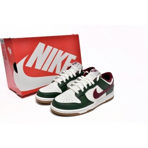 $85.00,Nike Dunk Low Gorge Green Sneakers Unisex # 265910