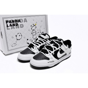 $85.00,Nike Dunk Low Reverse Panda Sneakers Unisex # 265915