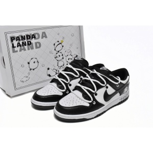 $85.00,Nike Dunk Low Reverse Panda Sneakers Unisex # 265923