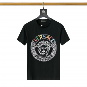 $25.00,Versace Crew Neck Short Sleeve T Shirts For Men # 266025