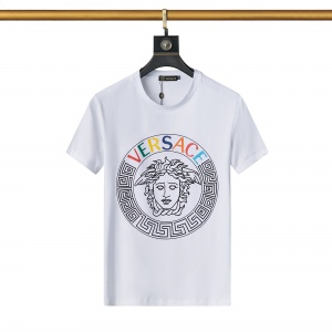 $25.00,Versace Crew Neck Short Sleeve T Shirts For Men # 266026