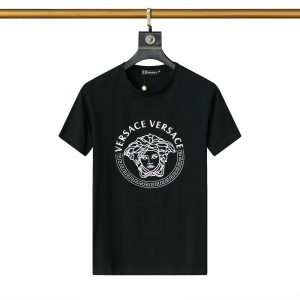 $25.00,Versace Crew Neck Short Sleeve T Shirts For Men # 266028
