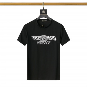 $25.00,Versace Crew Neck Short Sleeve T Shirts For Men # 266029