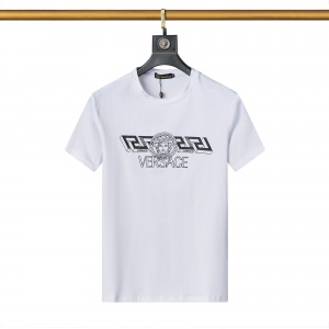 $25.00,Versace Crew Neck Short Sleeve T Shirts For Men # 266030