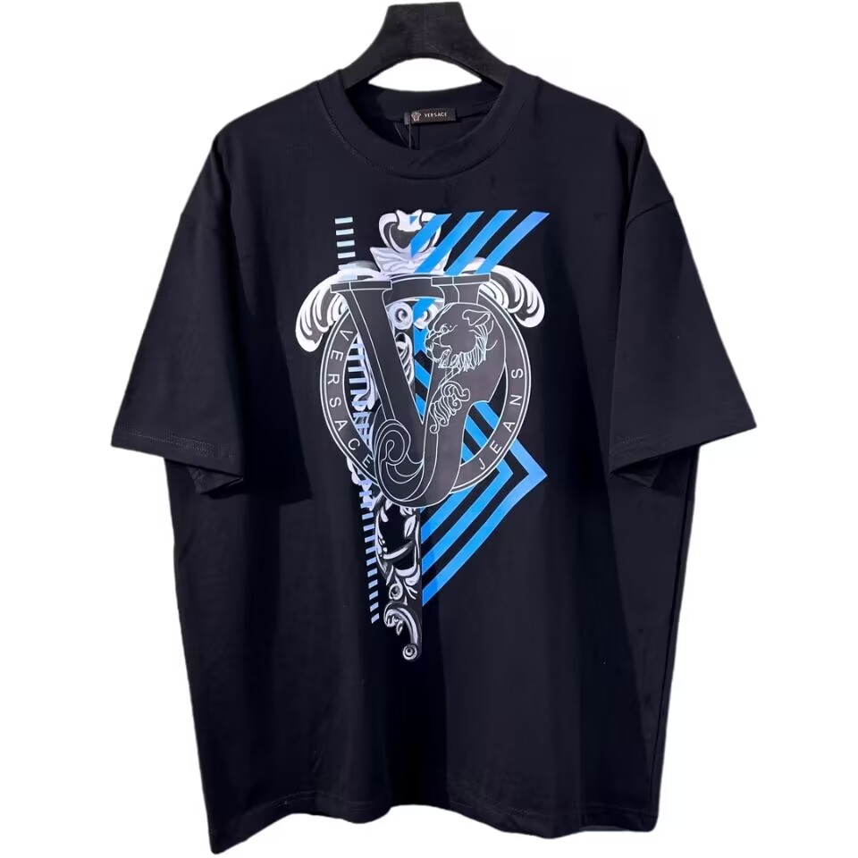 Versace Short Sleeve T Shirts Unisex # 265700, cheap Versace T Shirt Men's Versace, only $35!