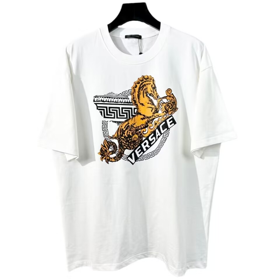 Versace Short Sleeve T Shirts Unisex # 265703, cheap Versace T Shirt Men's Versace, only $35!