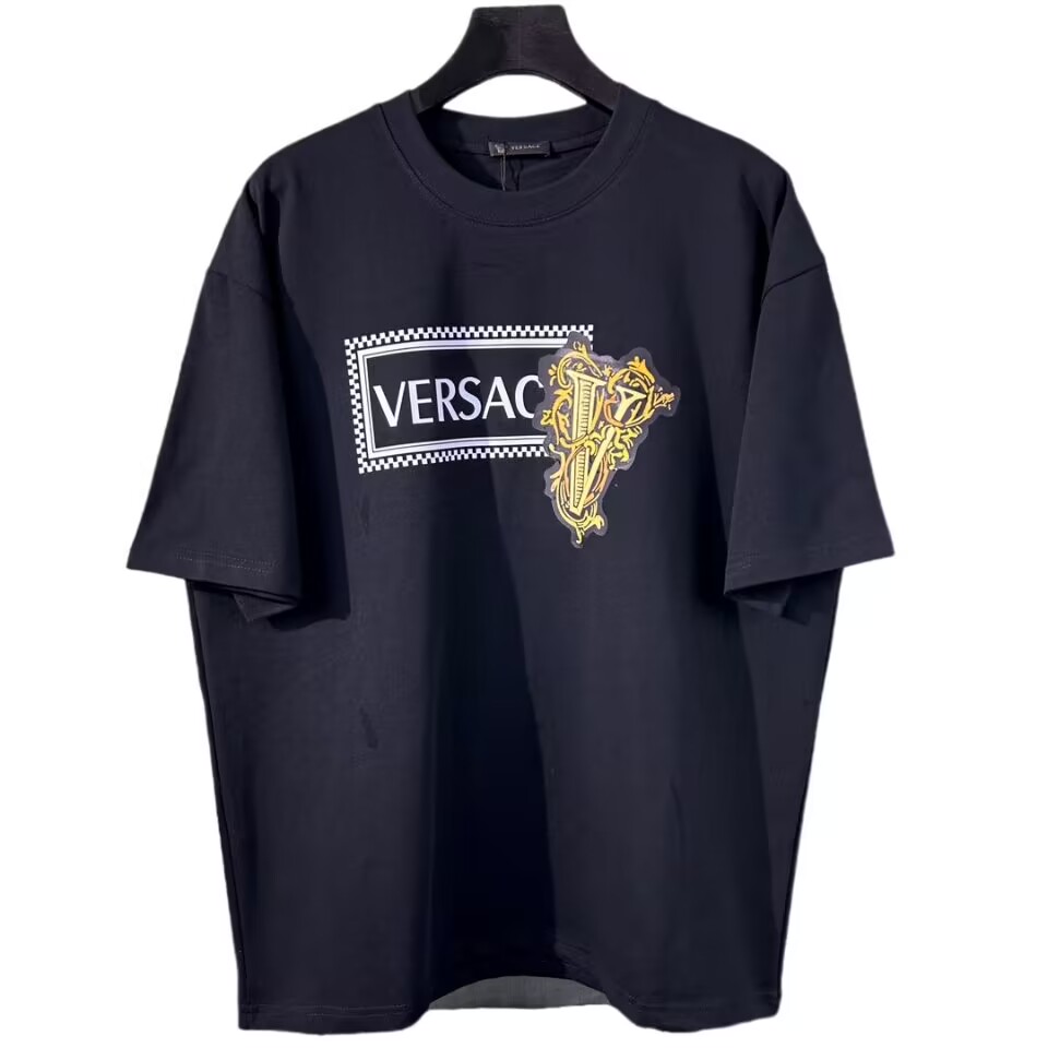 Versace Short Sleeve T Shirts Unisex # 265706, cheap Versace T Shirt Men's Versace, only $35!