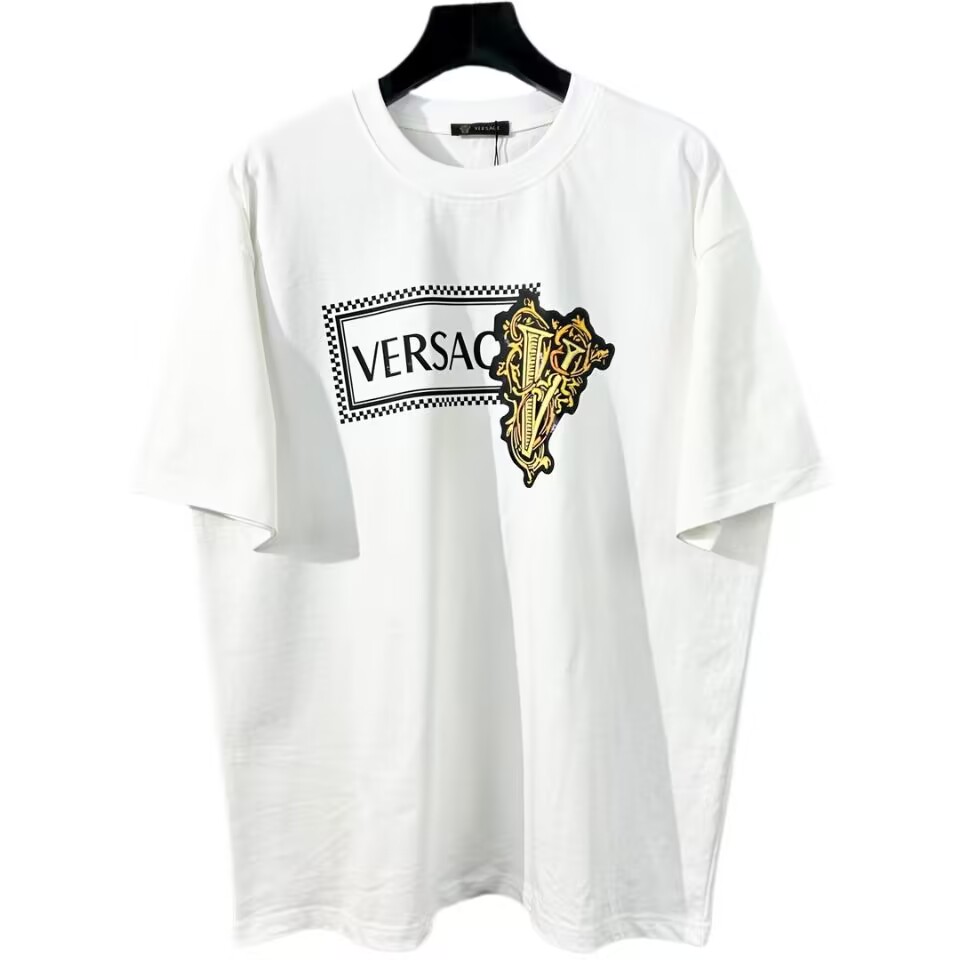 Versace Short Sleeve T Shirts Unisex # 265707, cheap Versace T Shirt Men's Versace, only $35!