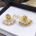 Dior Pearl Earrings For Women # 265274, cheap Dior Earrings