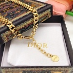 Dior cuban chain necklace # 265284, cheap Dior Earrings