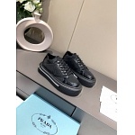 Prada Thick Sole triangular logo plaque Sneaker For Women # 265356