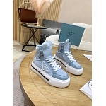 Prada high top lace up sneakers sneakers For Women # 265374