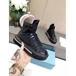 Prada high top lace up sneakers sneakers For Women # 265376