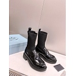 Prada Stretch knit Loafer Boots For Women # 265377