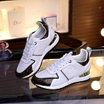 Louis Vuitton Run Away Leather Sports Shoes # 265410