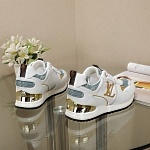 Louis Vuitton Run Away Leather Sports Shoes # 265416, cheap For Men