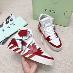 Off White High Vulcanized Sneakers # 265429, cheap Off White Sneakers