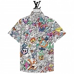 Louis Vuitton Short Sleeve Shirts For Men # 265765, cheap Louis Vuitton Shirts